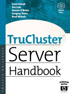 cover image of TruCluster Server Handbook